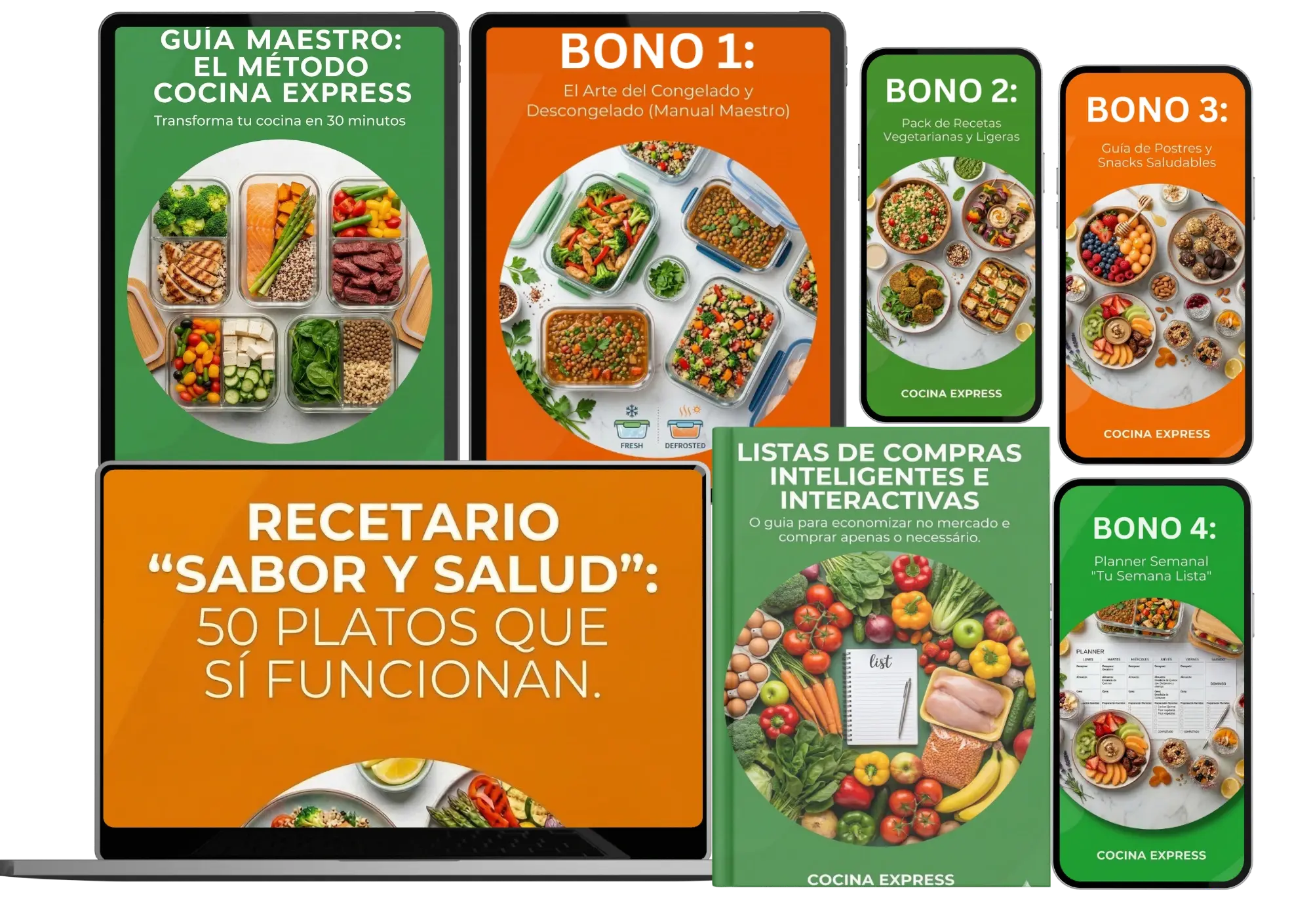 Mockup Cocina Express Completo